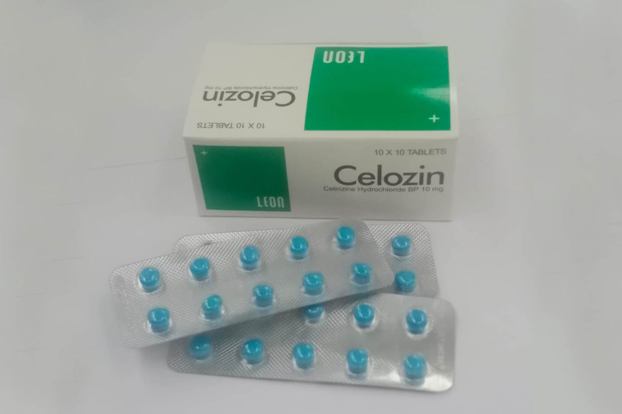 Tablet Celozin 10mg (100pcs) (Cetirizine Leon)